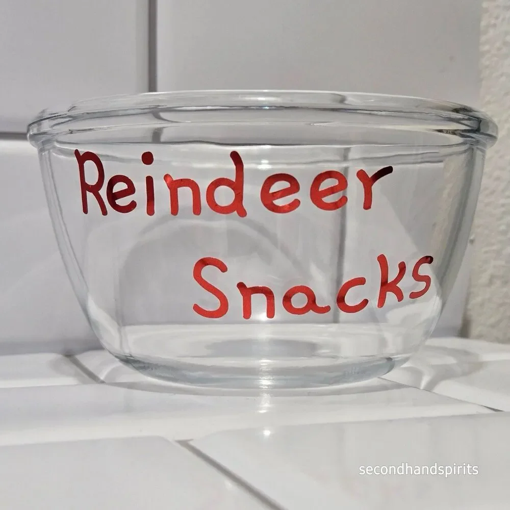 Cookies for Santa & Reindeer Snack Set – Plate, Milk Bottle, and Holiday Bowl